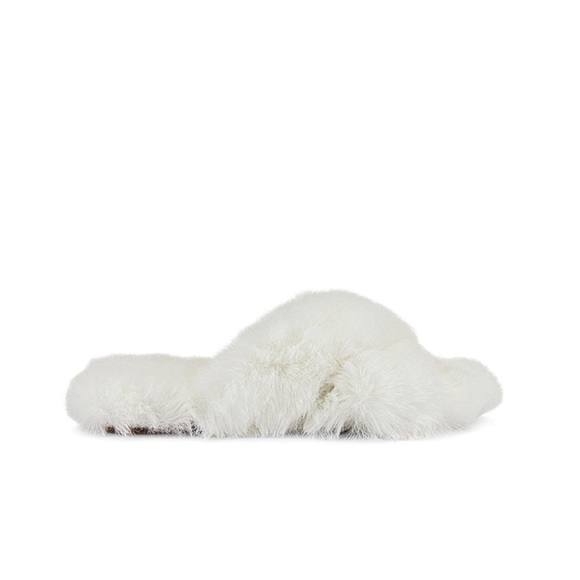 RAYE Shoes - RAYE Fuzzy Slides